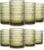 SoulTimes Set Of 8 Vintage Green Hobnail Glasses