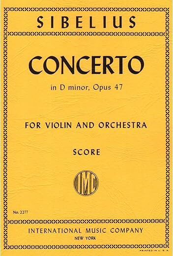 Sibelius Violin Concerto D Minor, Op. 47