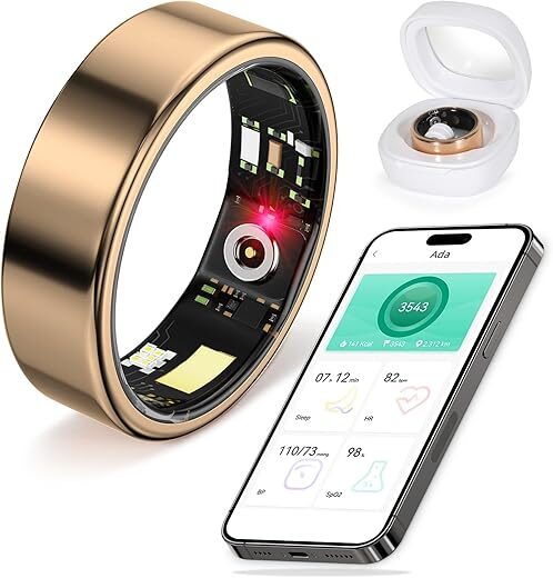 GYSOA Smart Fitness Tracker Ring For Men Women