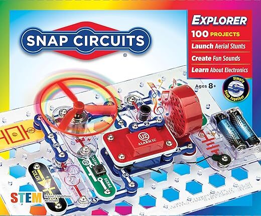 Snap Circuits Snap Circuits Jr. SC-100 Electronics Exploration Kit by Elenco
