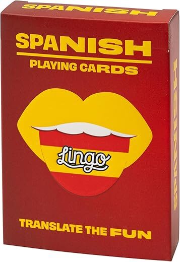 Lingo Spanish Lingo Playing Cards by Author’s Name