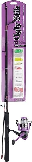 Ugly Stik Spincast Reel and Fishing Rod Kit