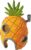 Penn-Plax Spongebob Squarepants Pineapple House Ornament Medium