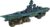 Penn-Plax Sunken Battleship Aquarium Decoration – Medium