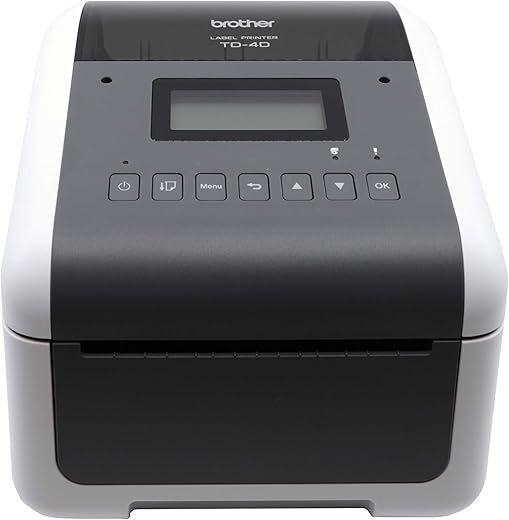 Brother TD-4550DNWB 4-Inch Thermal Barcode Printer
