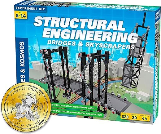 Thames & Kosmos Thames & Kosmos Structural Engineering: Bridges & Skyscrapers by Author Unknown