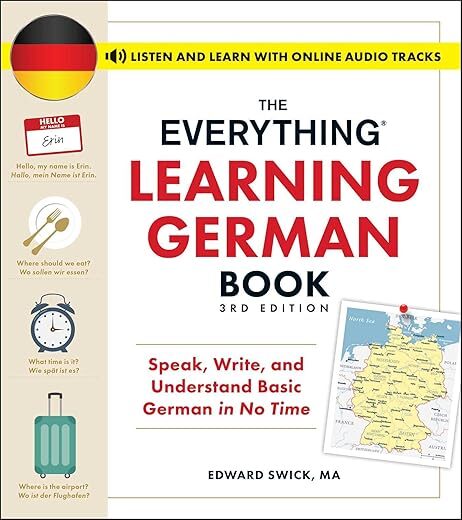 The Everything Learning German Book By Edward Swick