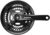 SHIMANO Tourney FC-TY501 Crankset – 175mm, Black