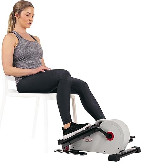 Sunny Health & Fitness Under Desk Elliptical Exerciser Machine