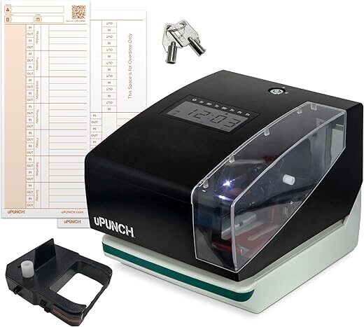 uPunch Digital Time Clock & Date Stamp