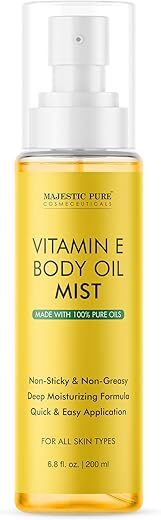 MAJESTIC PURE Vitamin E Body Oil Mist, 6.8 Fl Oz