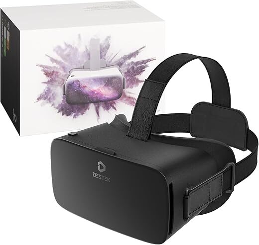 DESTEK VR Headset With Eyes Protected Lenses