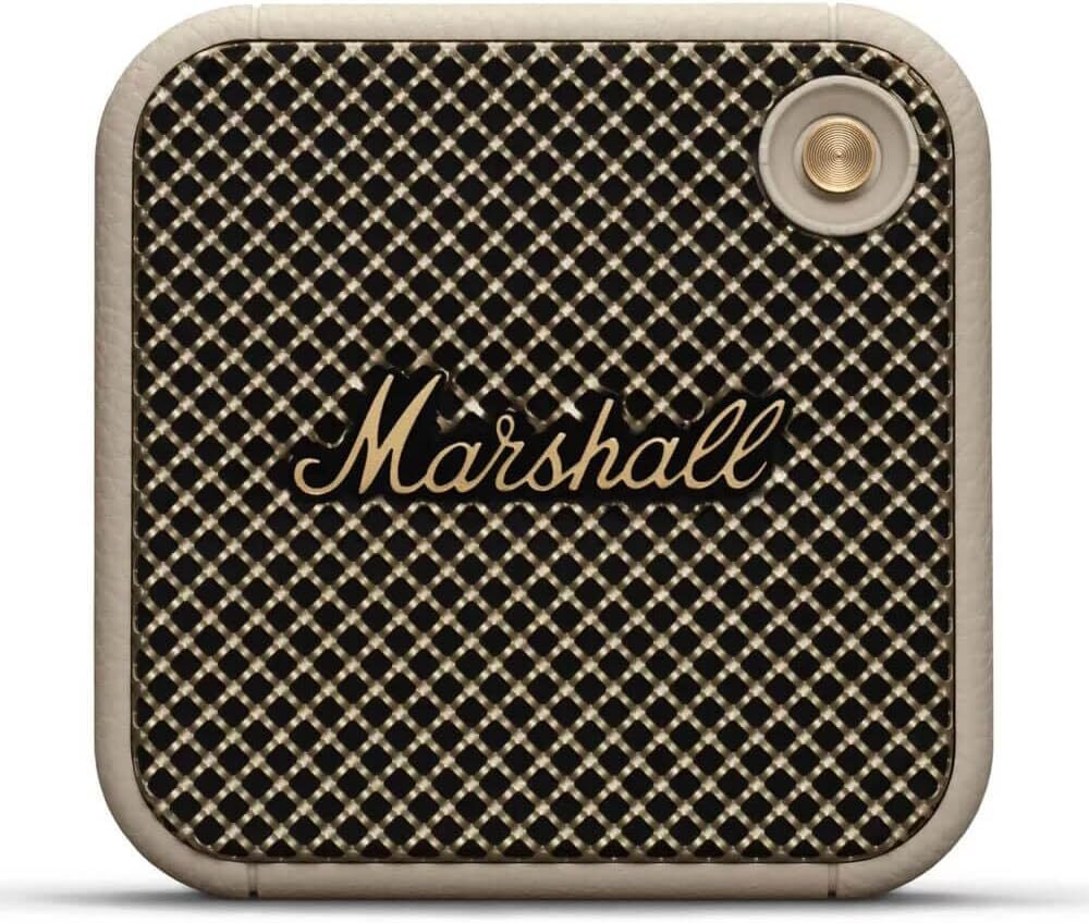 Marshall Willen Portable Bluetooth Speaker, Cream