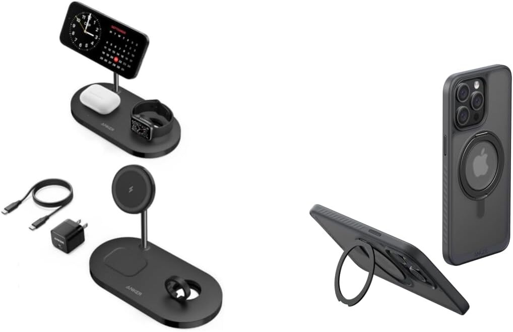 Anker Wireless Charging Station & Magnetic Phone Case