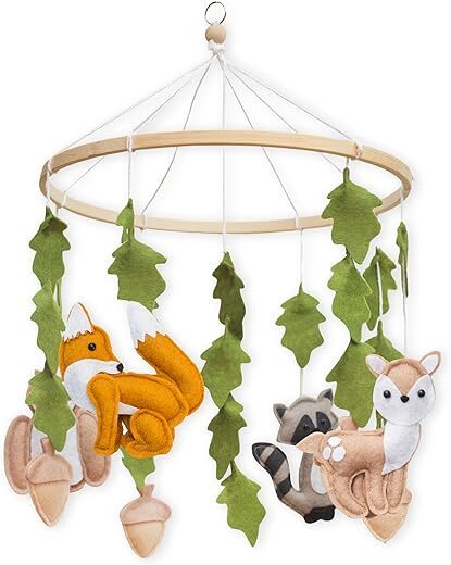 First Landings Woodland Baby Mobile For Crib –