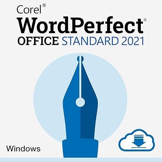 Corel WordPerfect Office Standard 2021 Suite [PC Download]
