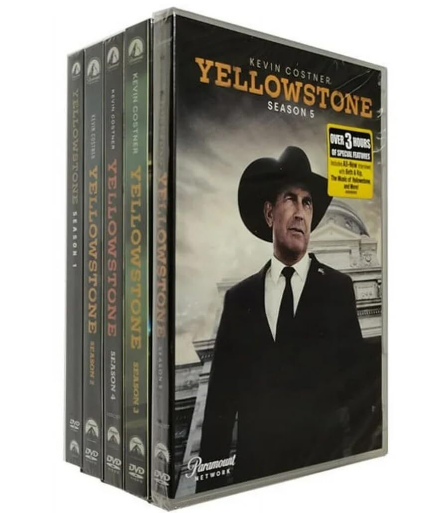 Yellowstone DVD Set Seasons 1-5